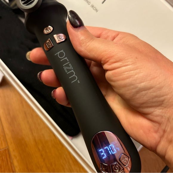 Prizm Professional 25MM Rotating Curling Iron, Nano Titanium Curling Wand, Autom - Picture 13 of 13